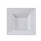 Smarty Had A Party 5 oz. White Square Plastic Dessert Bowls (120 Bowls), 120PK 6915-CASE - alternate 1